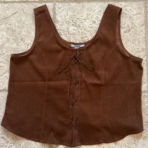 MXM corset-style top, size 24